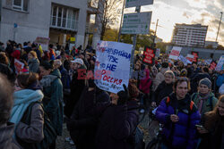 Manifestacja antyrosyjska w Berlinie