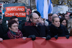 Manifestacja antyrosyjska w Berlinie