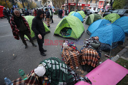 Protesty w Gruzji po wyborach do parlamentu