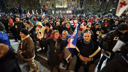 Protesty w Gruzji po wyborach do parlamentu