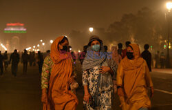 Trujący smog w Indiach