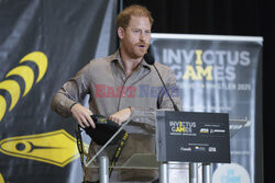 Książę Harry odwiedził uczniów z programem szkolnym Invictus Games