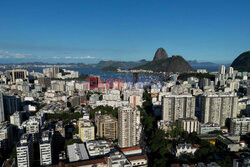 Fawela Rocinha w Rio de Janeiro