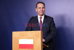 Briefing prasowy Ministra Radosława Sikorskiego