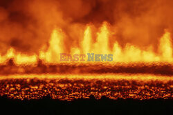 Nowa erupcja wulkanu na półwyspie Reykjanes w Islandii