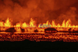 Nowa erupcja wulkanu na półwyspie Reykjanes w Islandii