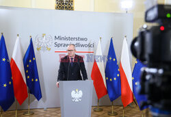 Konferencja ministra Adama Bodnara pt. Sprawne sądy - 10 filarów