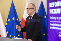 Konferencja ministra Adama Bodnara pt. Sprawne sądy - 10 filarów