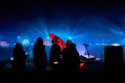 Ogród świateł Naturaleza Encendida w Madrycie