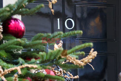 Choinka przy Downing Street 10