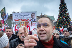 Protest ph. TAK dla edukacji! NIE dla deprawacji!