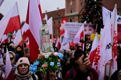 Protest ph. TAK dla edukacji! NIE dla deprawacji!