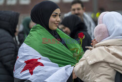 Reakcja świata na upadek reżimu w Syrii