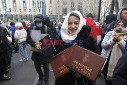 Proeuropejska demostracja w Tbilisi