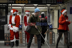 SantaCon w Nowym Jorku