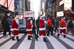 SantaCon w Nowym Jorku