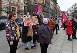 Stop faszyzmowi - pikieta w Krakowie