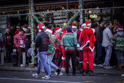 SantaCon w Nowym Jorku