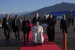 Papież Franciszek na Korsyce