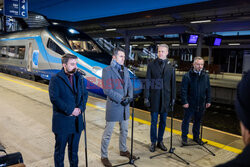 Pierwsze Pendolino Szczecin - Warszawa