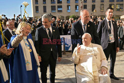 Papież Franciszek na Korsyce