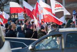 Protest Tak dla edukacji! Nie dla deprawacji! w Gdańsku