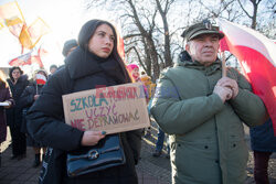 Protest Tak dla edukacji! Nie dla deprawacji! w Gdańsku