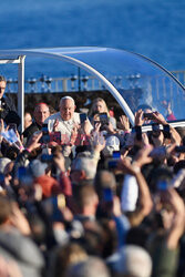 Papież Franciszek na Korsyce