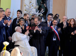 Papież Franciszek na Korsyce