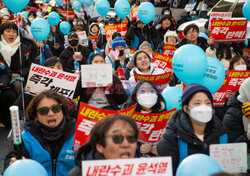 Koreańczycy domagają się impeachmentu prezydenta