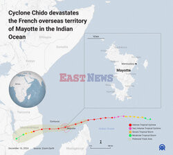 Cyklon Chido uderzył w Majottę
