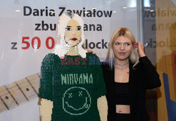 Daria Zawiałow z klocków LEGO