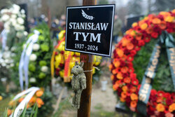 Pogrzeb Stanisława Tyma