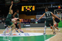 Koszykarska Liga Mistrzów: WKS Śląsk Wrocław - Lietuvos Rytas Wilno