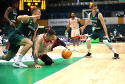 Koszykarska Liga Mistrzów: WKS Śląsk Wrocław - Lietuvos Rytas Wilno