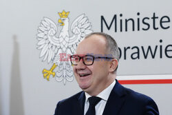 Konferencja Ministra Sprawiedliwości i Dyrektor Departamentu Prawa Europejskiego