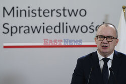 Konferencja Ministra Sprawiedliwości i Dyrektor Departamentu Prawa Europejskiego