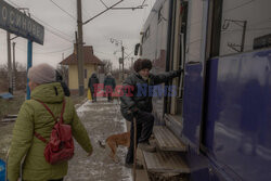 Na brzegach frontowej rzeki Oskoł - AFP