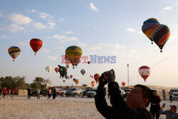 Festiwal balonowy w Katarze