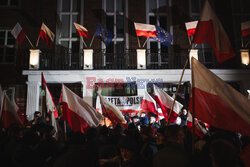 Protest przeciwko decyzji PKP, Gdańsk