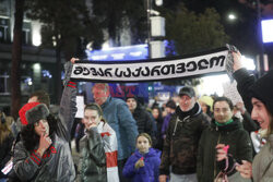 24. dzień protestów w Gruzji