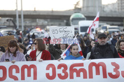 24. dzień protestów w Gruzji