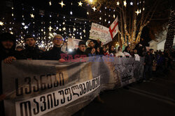 24. dzień protestów w Gruzji