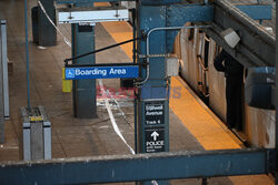 Podpalenie kobiety na stacji metra Coney  Island