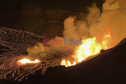 Erupcja wulkanu Kilauea na Hawajach