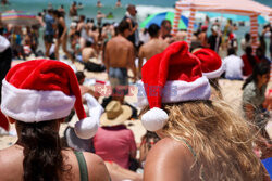 Boże Narodzenie na Bondi Beach w Australii