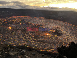 Erupcja wulkanu Kilauea na Hawajach