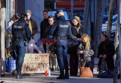 Demonstracja w obronie prawa do aborcji w Madrycie