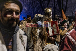 Korowód kolędniczy w Krakowie