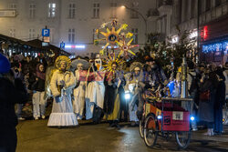 Korowód kolędniczy w Krakowie